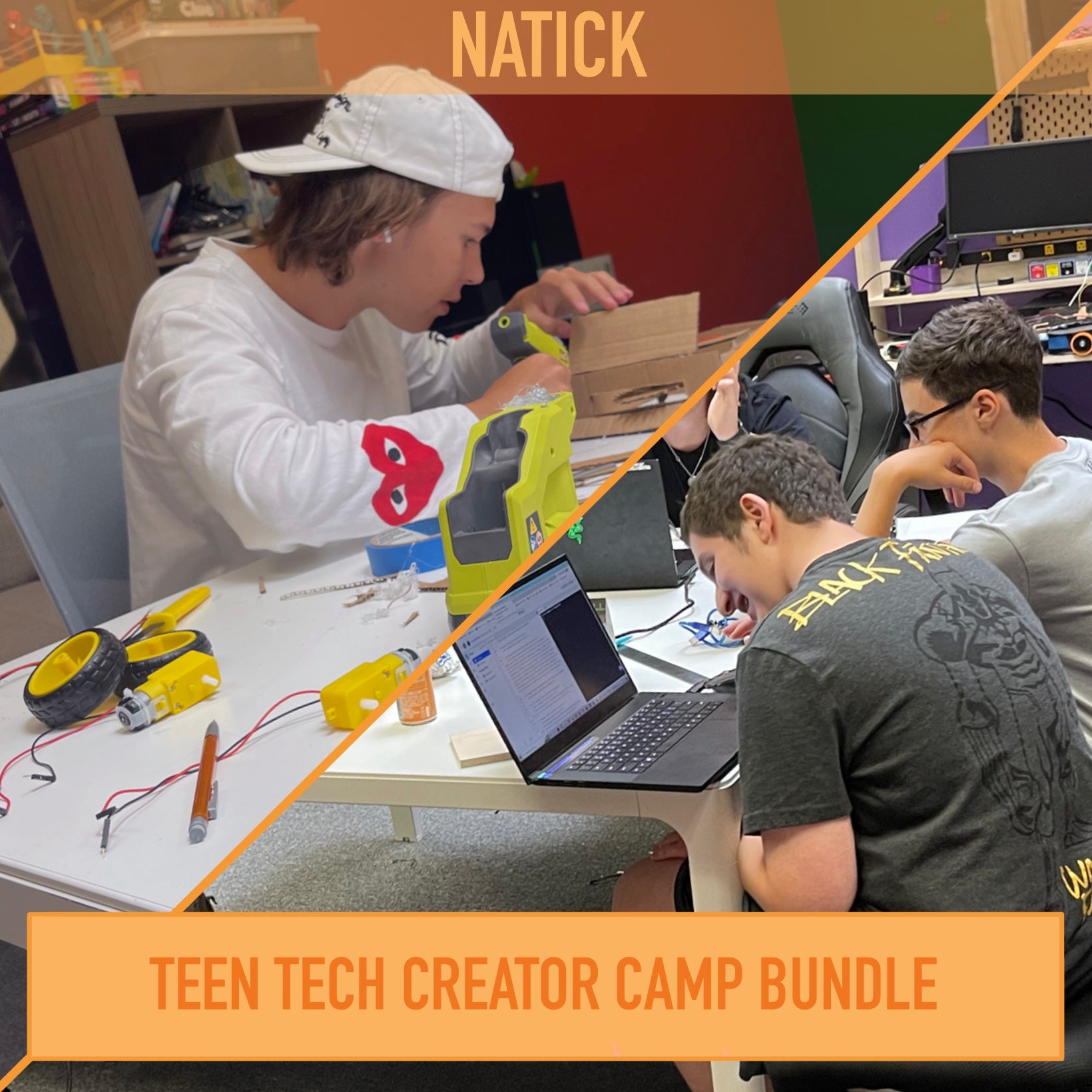 Teen Tech Creator Summer Camp Bundle (Natick)